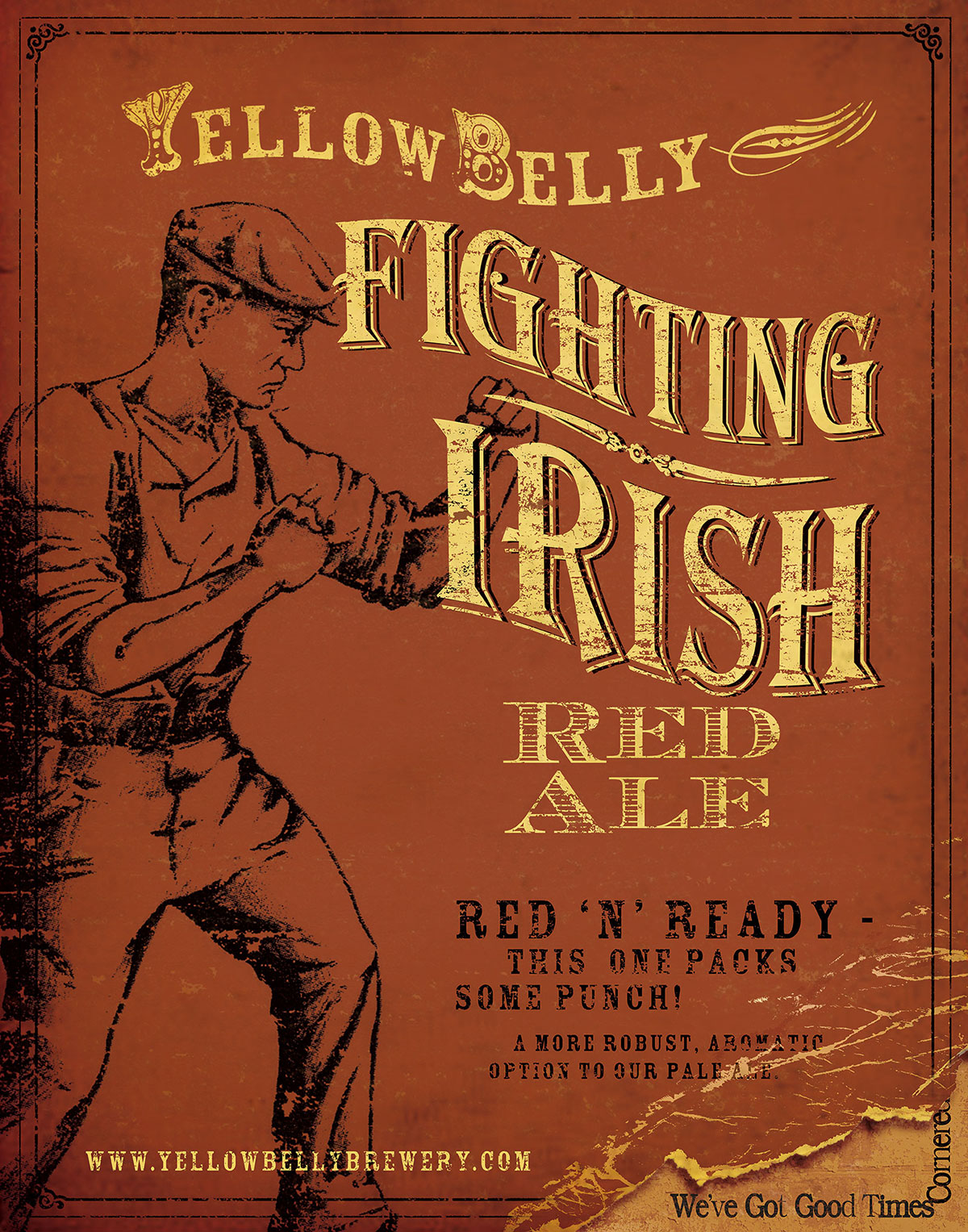 Fighting Irish Red Ale – Yellowbelly Brewery